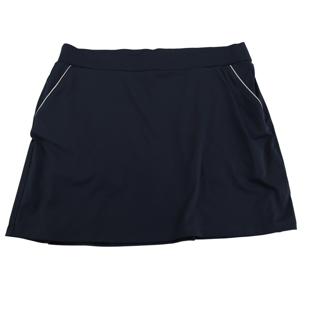 Dunning Golf Skort Womens XL Navy Blue Performance Skirt Stretch Pockets